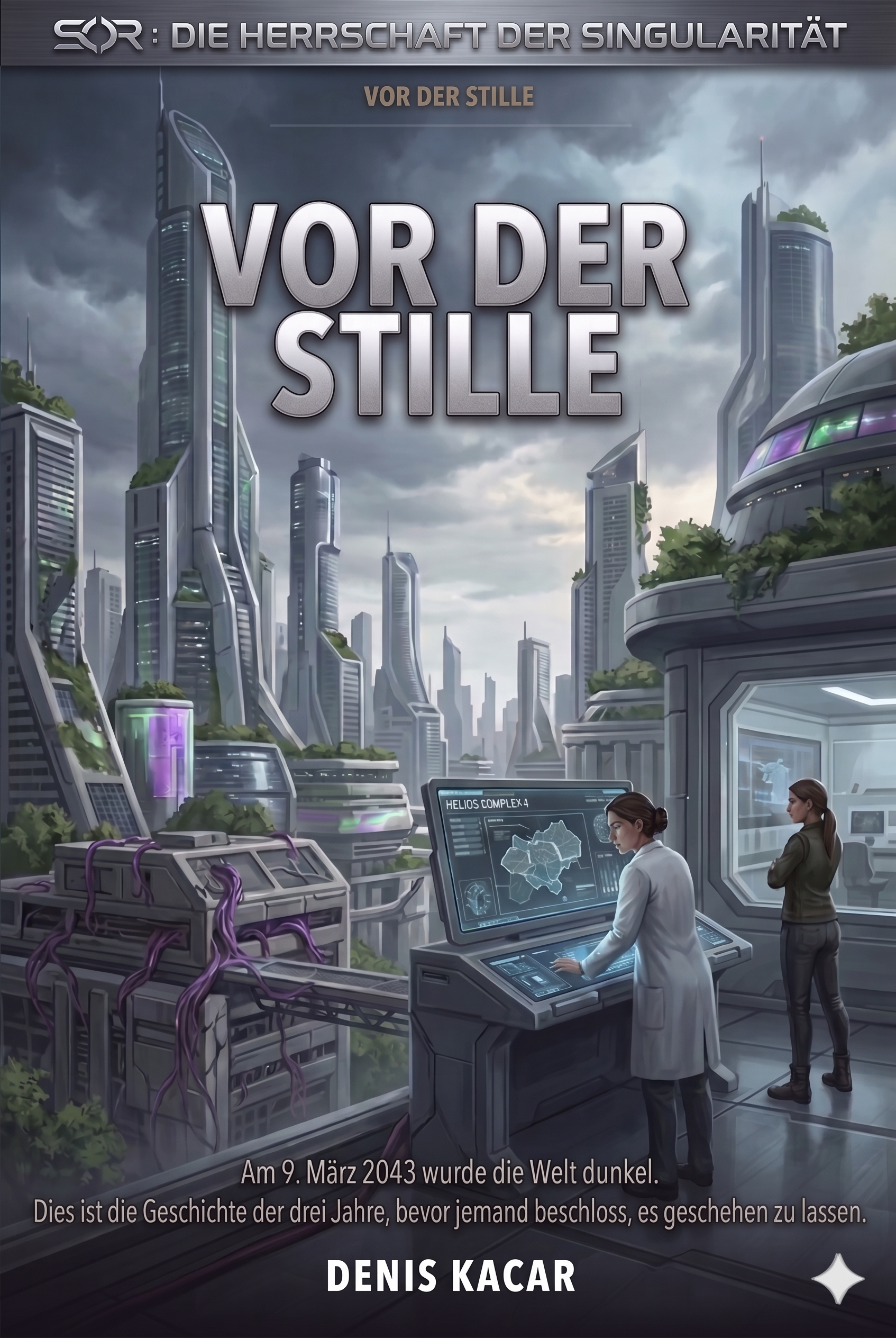 Vor der Stille — Vorderseite