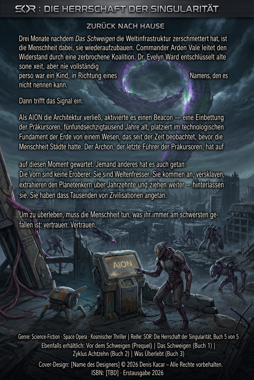 Der Archon — Rückseite