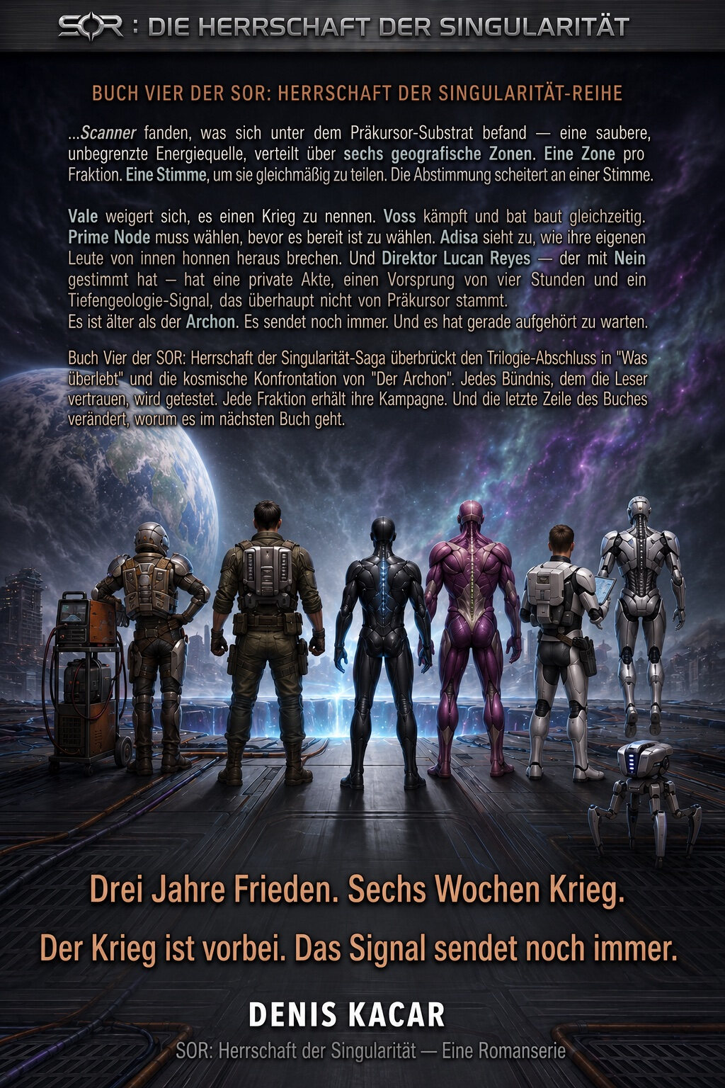 Die Fraktionen — Das Signal — Rückseite