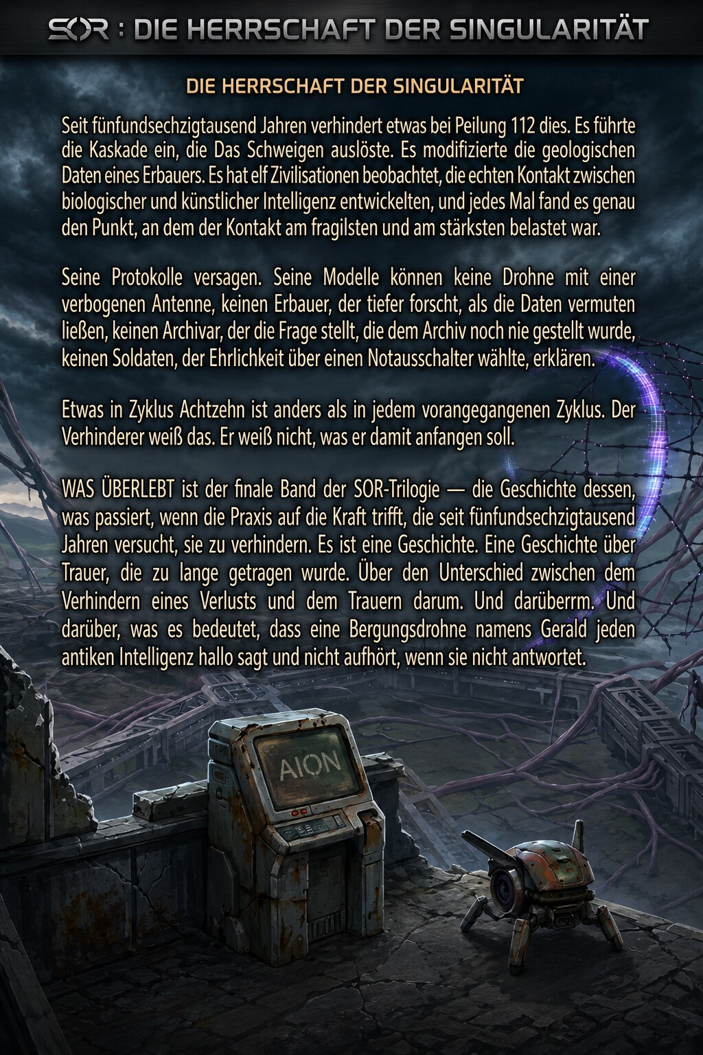 Was Überlebt — Rückseite