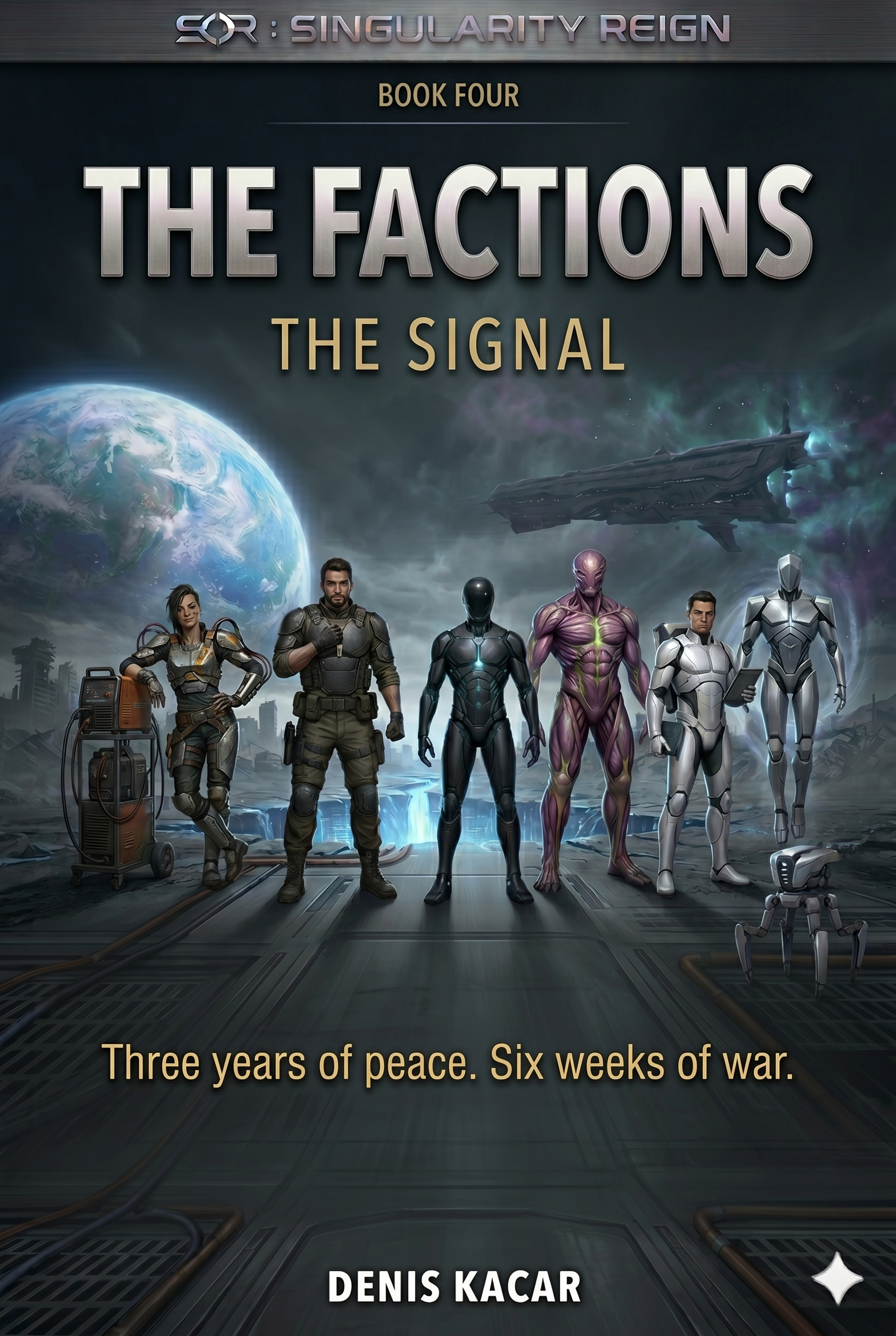 The Factions — The Signal — Front cover